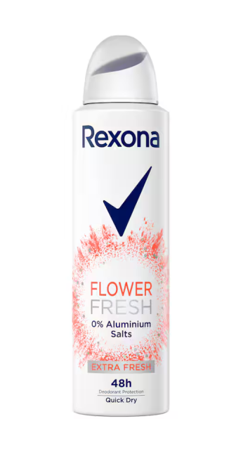 Rexona Deospray Flower Fresh 0% Aluminium