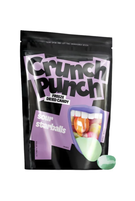 Crunsh Punsh - freeze dried Candy - Sour Starballs