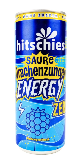 Hitschies - Saure Drachenzungen Energy Zero
