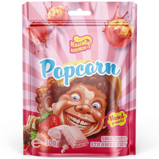 Krusty Krunch - Popcorn Smashed Strawberry