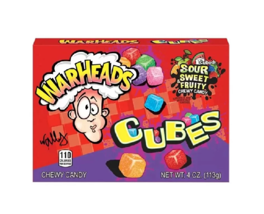Warheads - Chewy Cubes