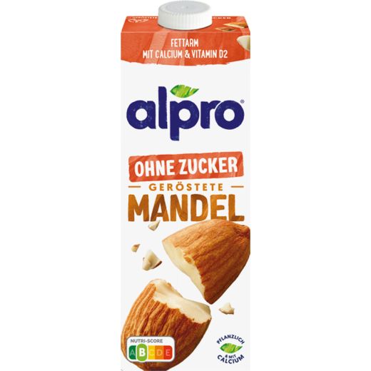 Milchalternative Alpro Mandeldrink ohne Zucker
