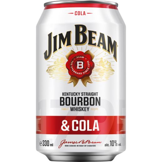 Jim Beam Whiskey & Cola 10% vol.