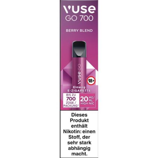 Vuse GO 700 Berry Blend Einweg E-Zigarette, 20mg/ml