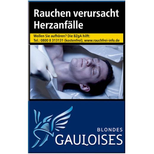 Gauloises Blondes Blau