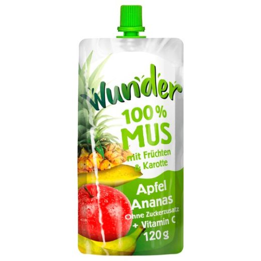 Wunder Trinkmus Apfel-Ananas